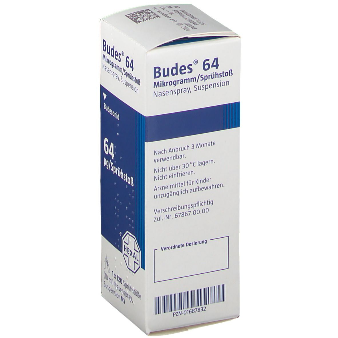 Budes® Nasenspray 64 μg/Sprühstoß
