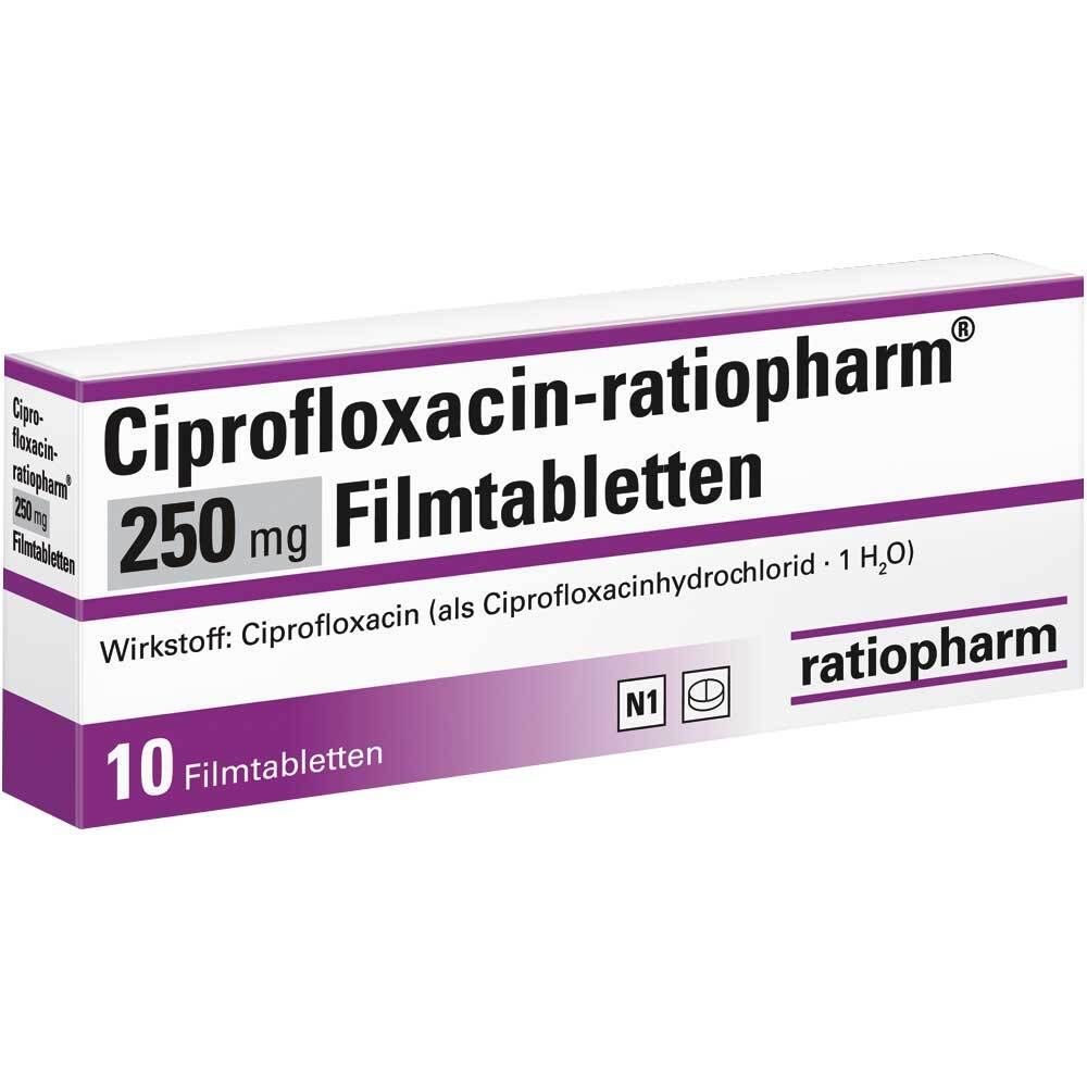 Ciprofloxacin-ratiopharm® 250 mg