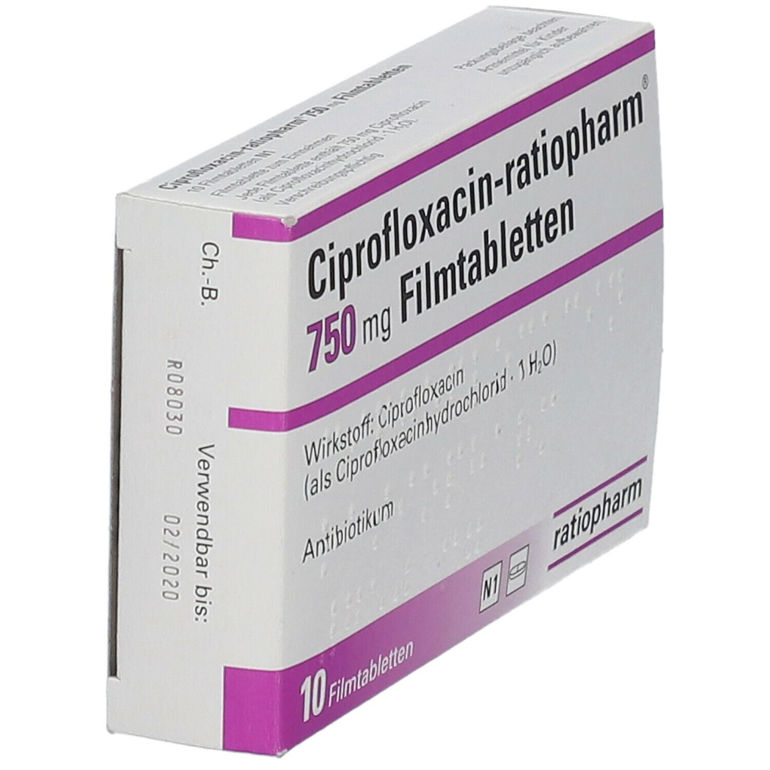 Ciprofloxacin 750 Mg Preis