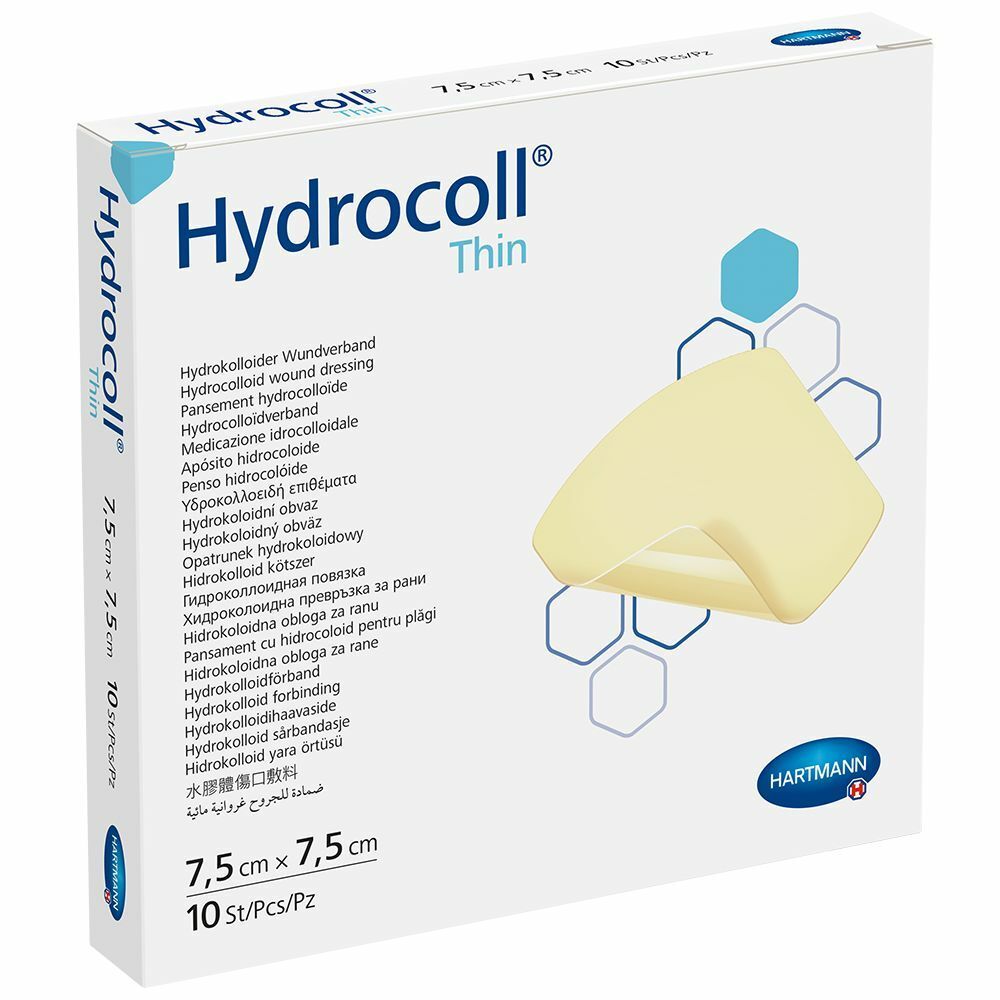 Hydrocoll® thin Wundverband steril 7,5 cm x 7,5 cm