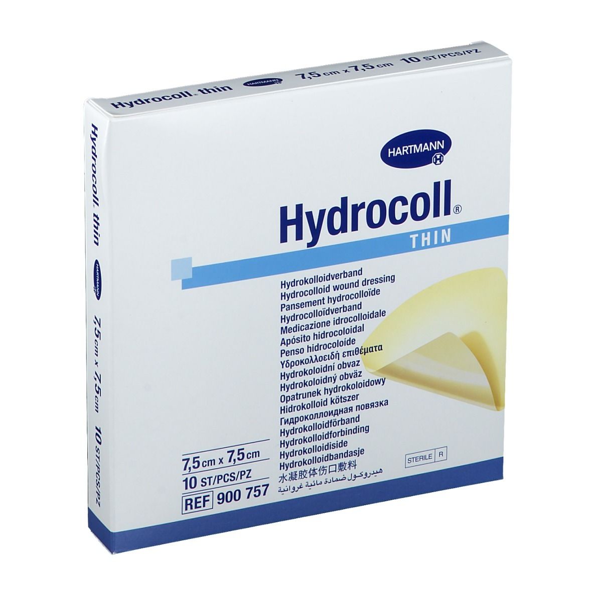 Hydrocoll® thin Wundverband steril 7,5 cm x 7,5 cm