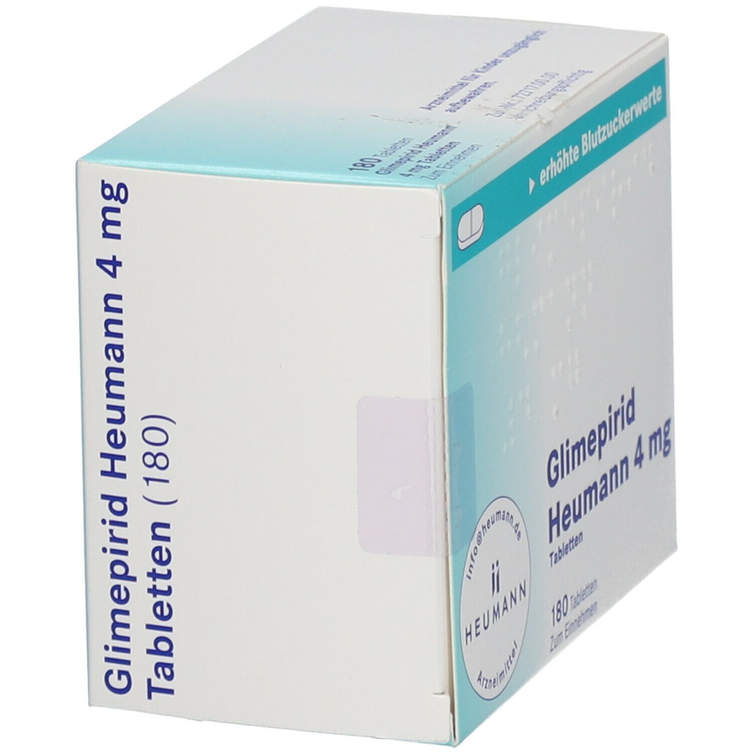 Glimepirid Heumann 4 mg Tabletten 180 St