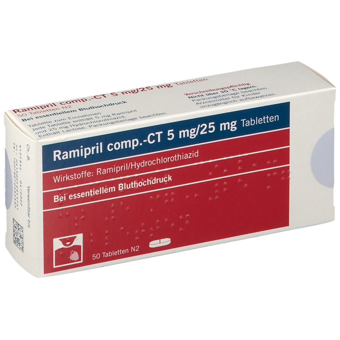 Ramipril Comp - Ct5Mg/25Mg