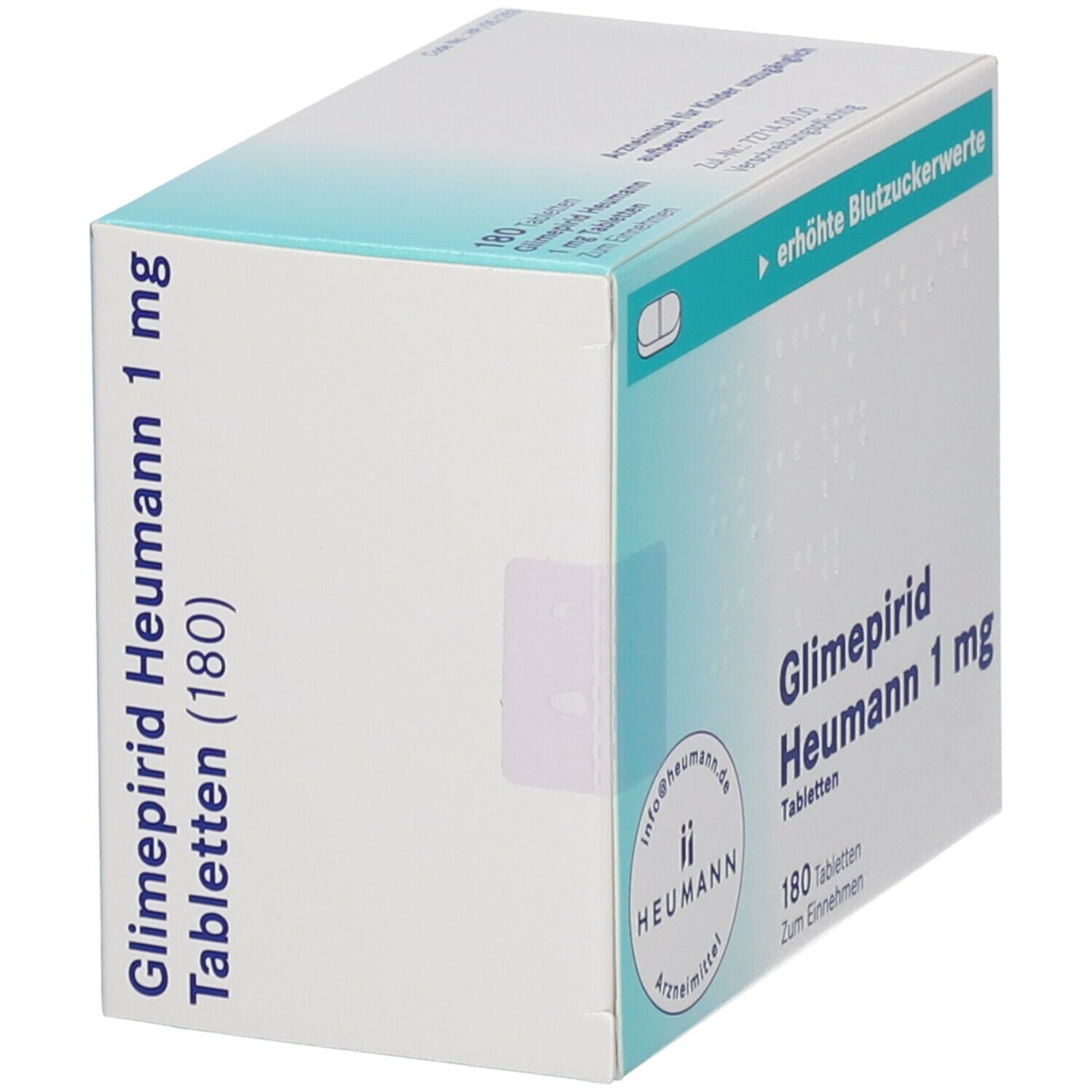 Glimepirid Heumann 1 mg Tabletten 180 St