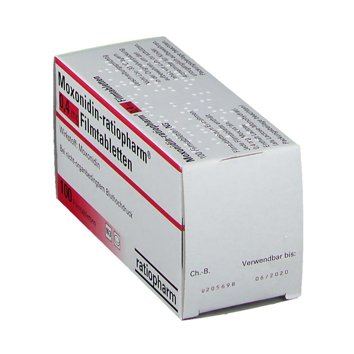 Moxonidin-ratiopharm® 0,4 mg