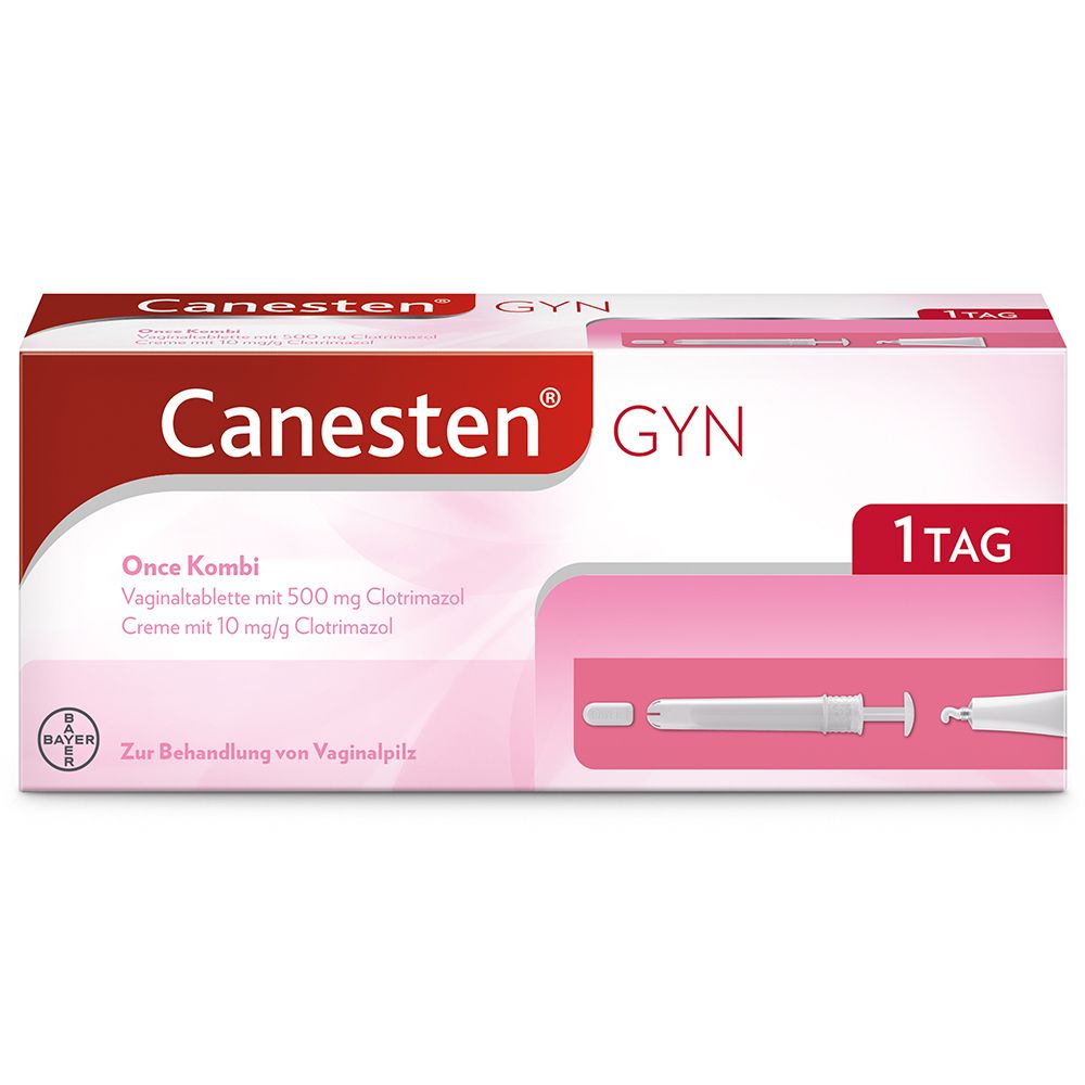 Canesten® GYN Once Kombi zur Behandlung von Scheidenpilz 1 St - SHOP  APOTHEKE