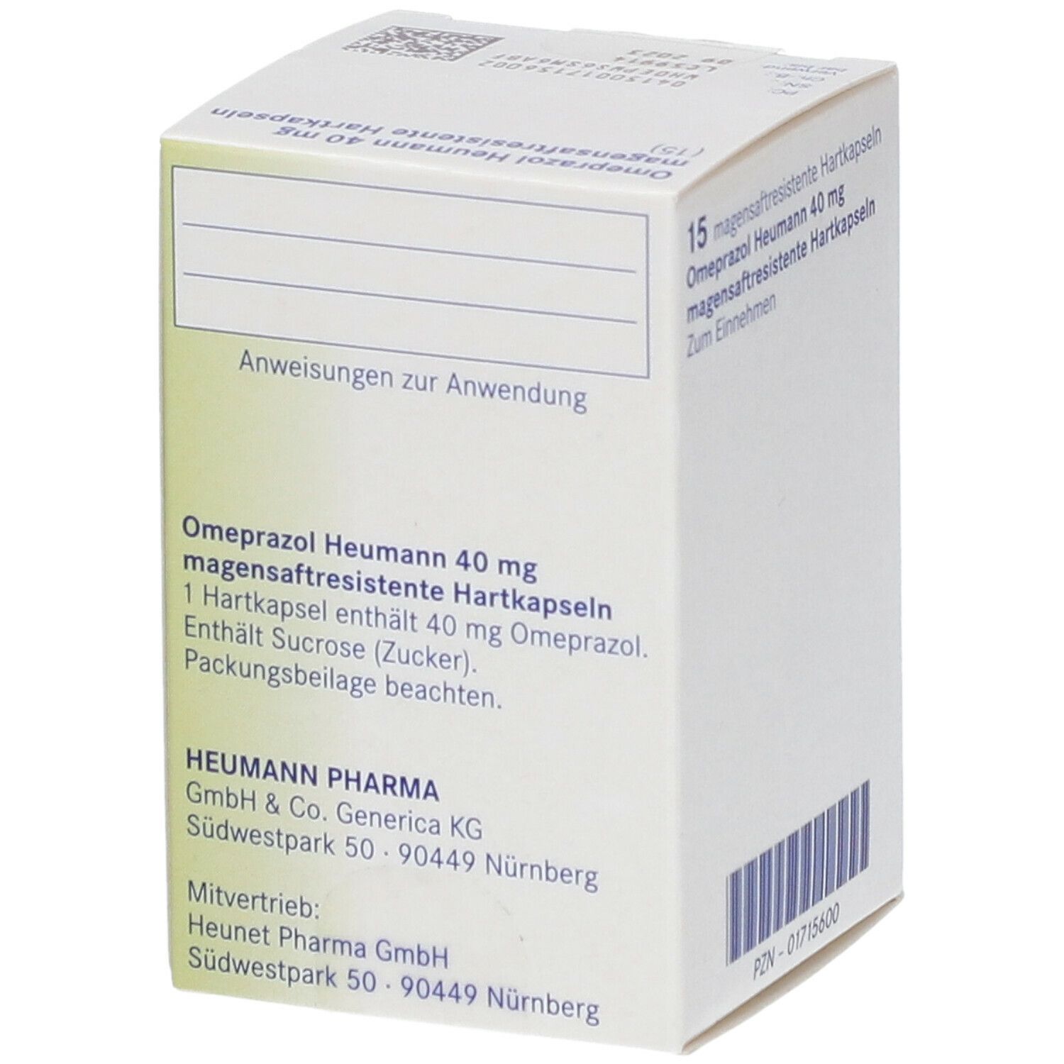 Omeprazol Heumann 40 mg