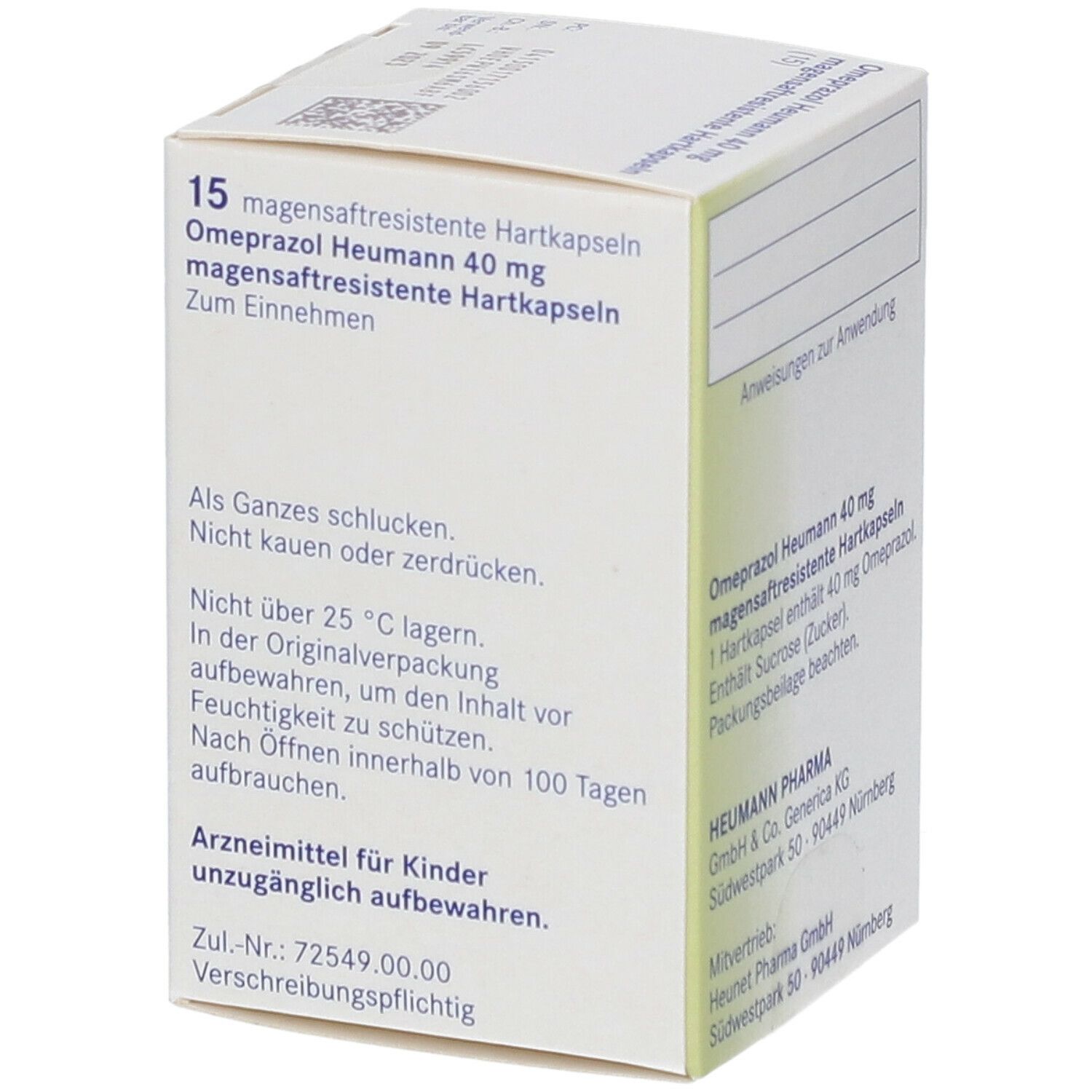 Omeprazol Heumann 40 mg