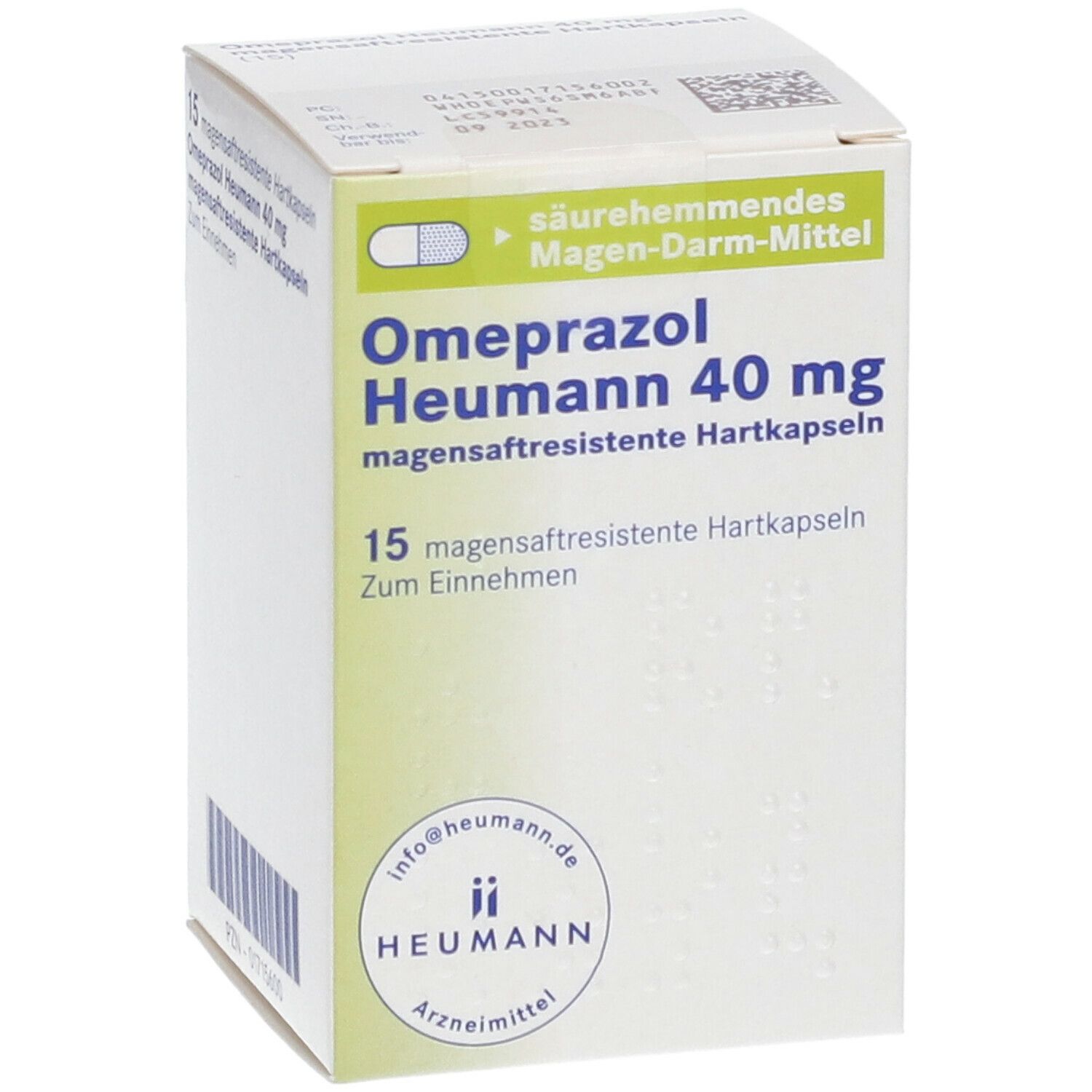 Omeprazol Heumann 40 mg