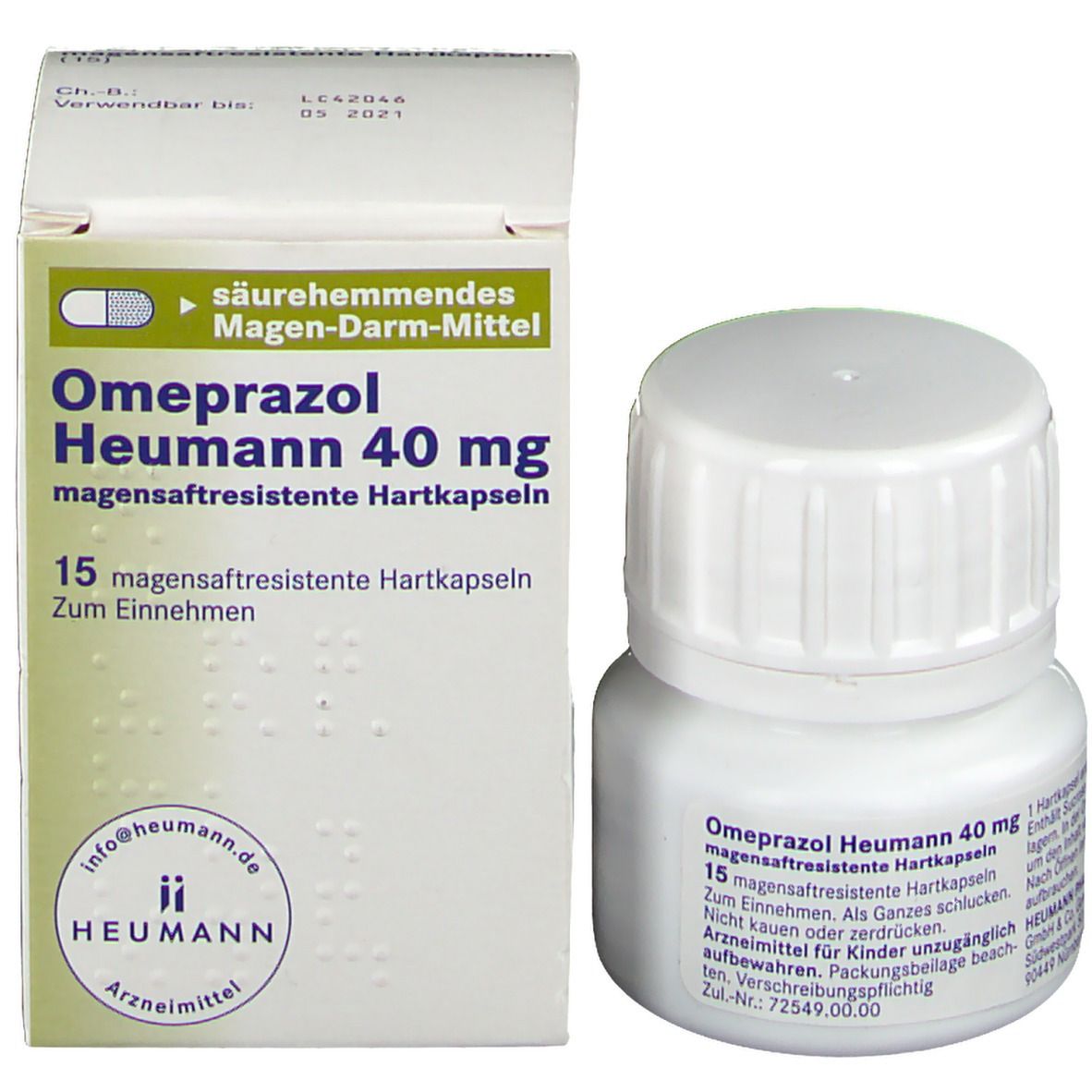 Omeprazol Heumann 40 mg