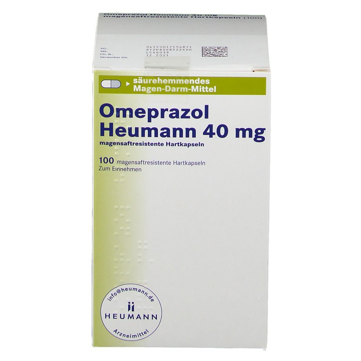 Omeprazol Heumann 40 mg