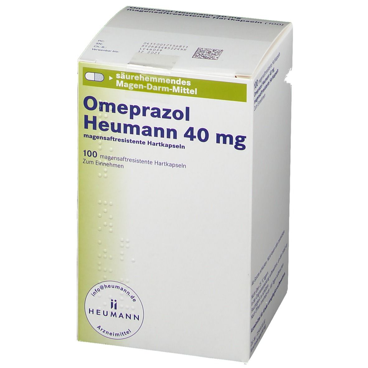 Omeprazol Heumann 40 mg