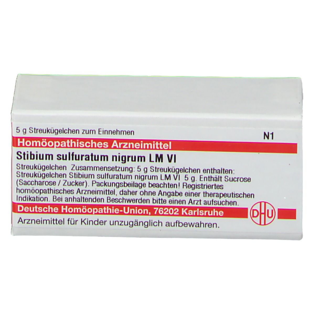 DHU Stibium Sulfuratum Nigrum LM VI