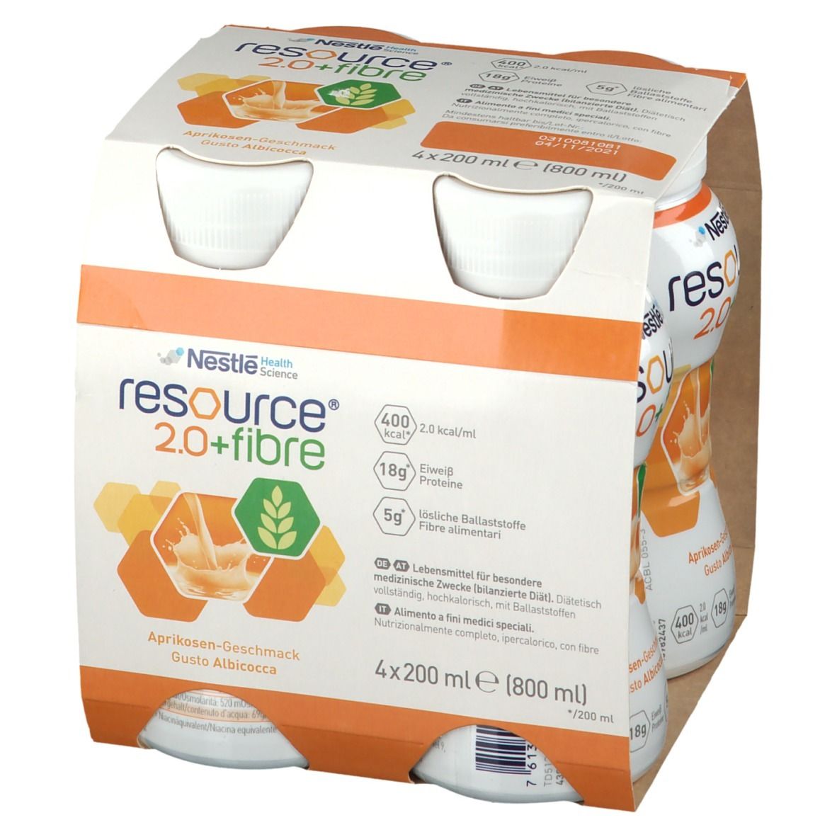 RESOURCE® 2.0 + fibre Aprikose