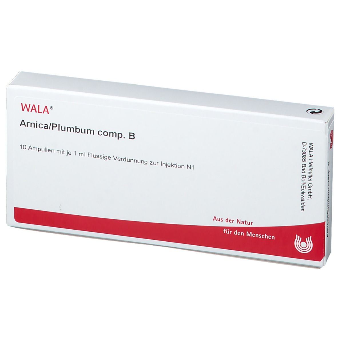 WALA® ARNICA/PLUMBUM Comp. B Ampullen 10x1 Ml - Shop Apotheke