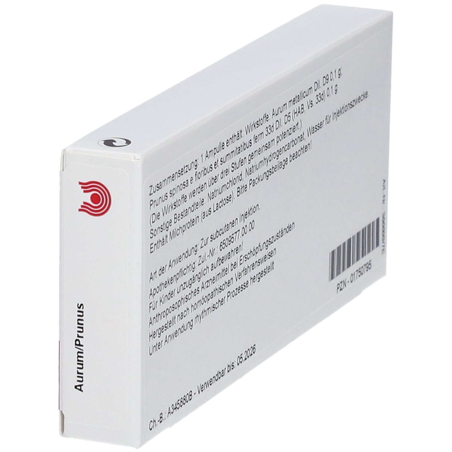 WALA® AURUM/PRUNUS Amp.