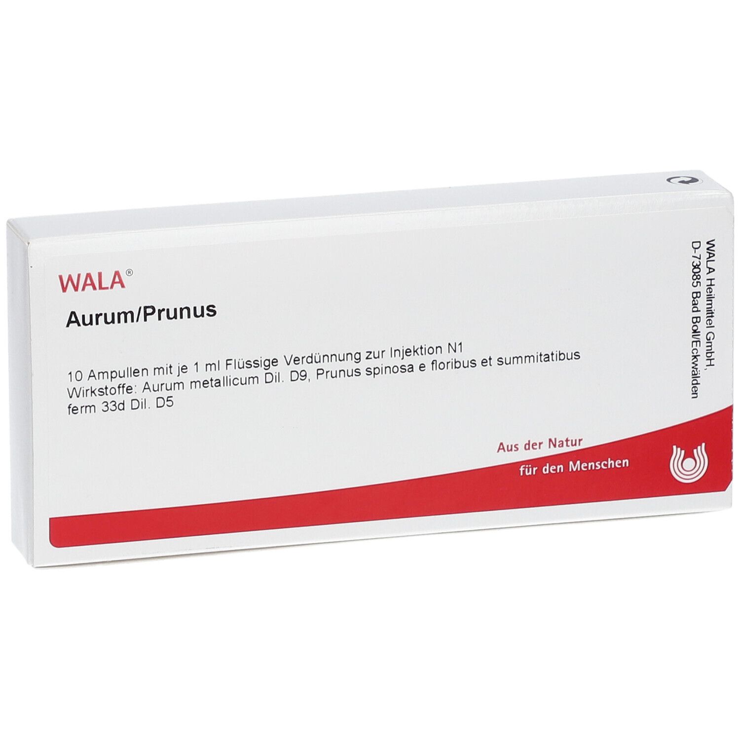 WALA® AURUM/PRUNUS Amp.