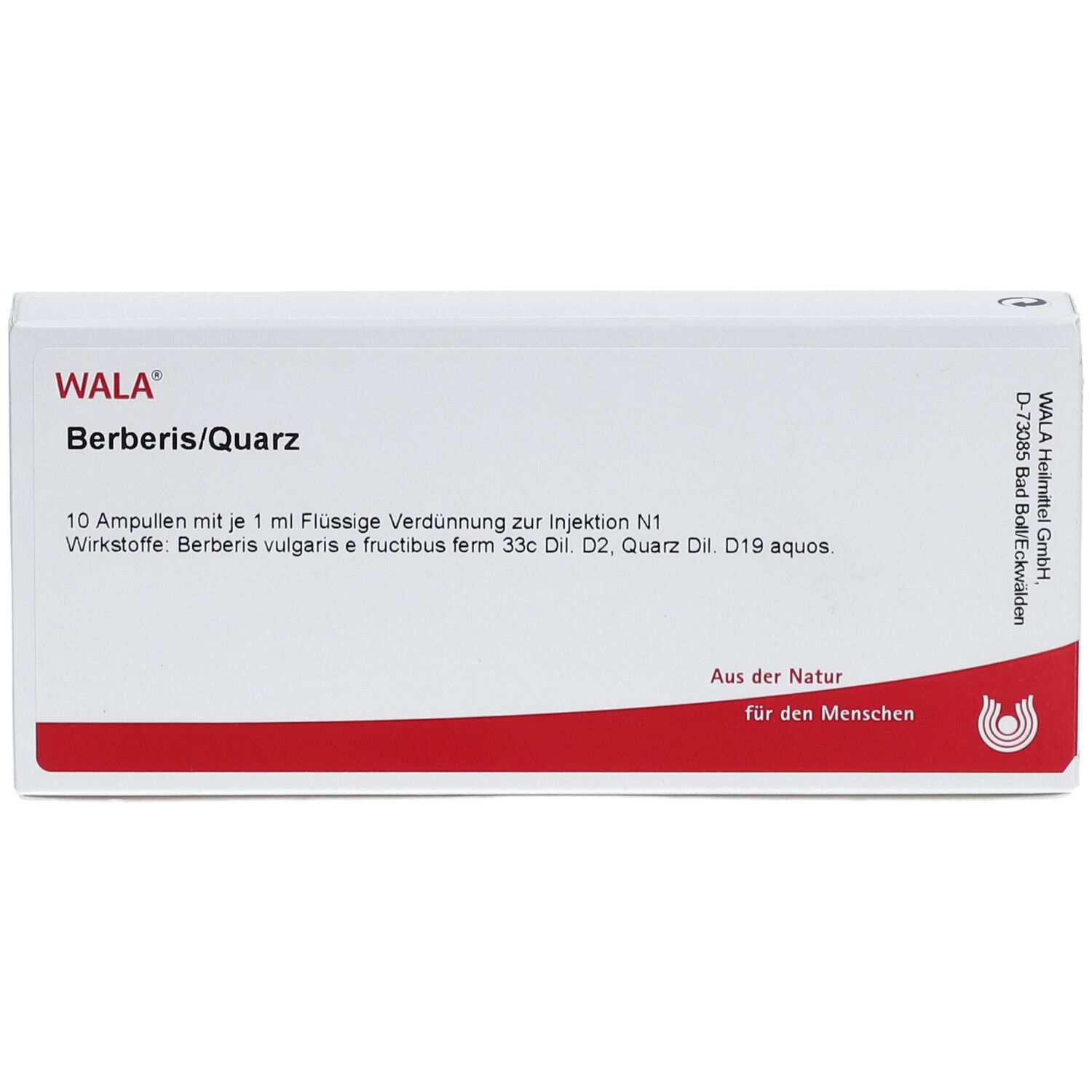 WALA® BERBERIS/QUARZ Amp.