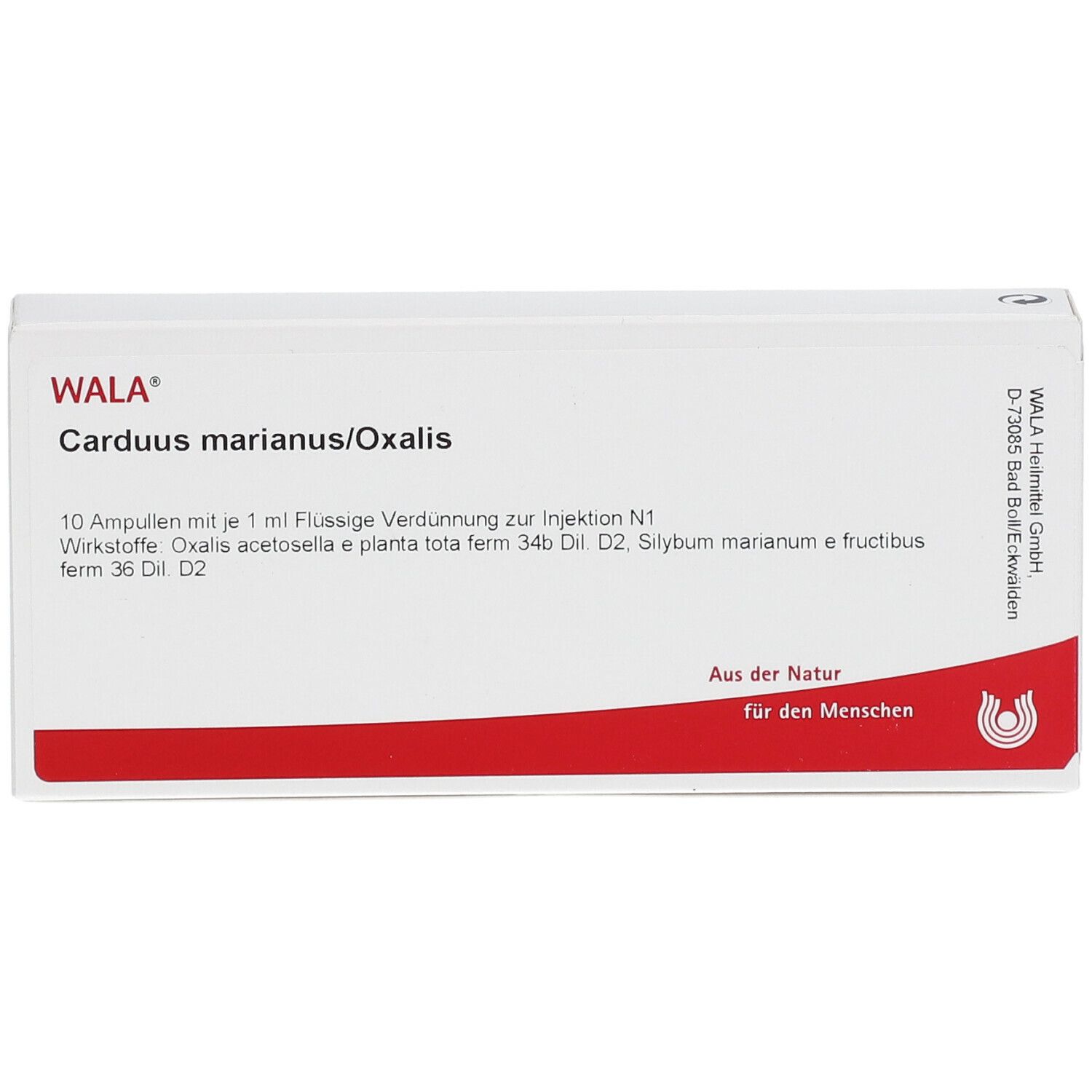 WALA® Carduus MARIANUS/ Oxalis Amp.