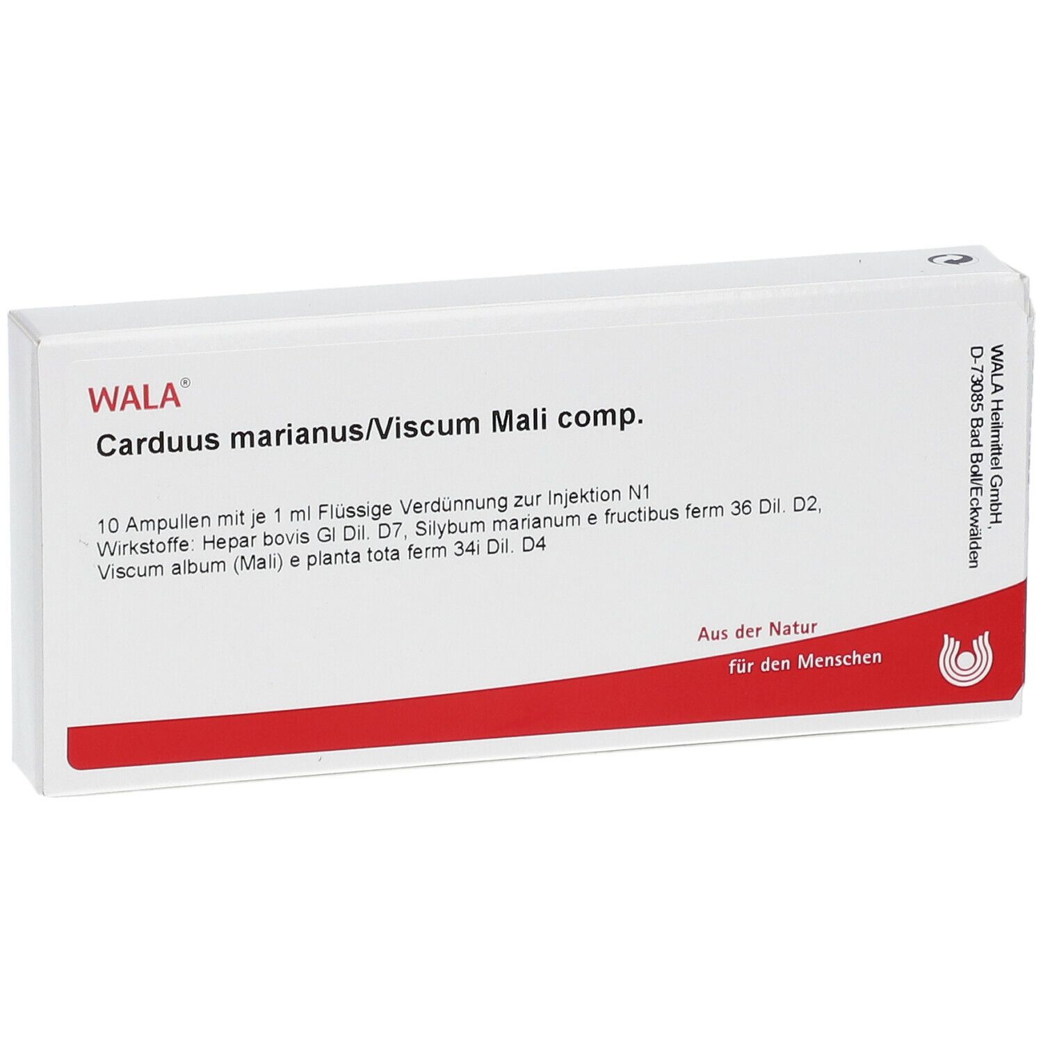 WALA® Carduus MARIANUS/ Viscum Mali Comp. Ampullen