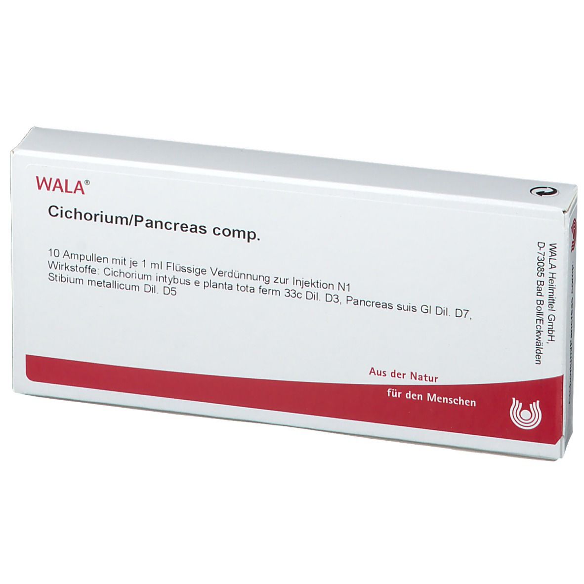 WALA® Cichorium Pancreas Comp. Amp.