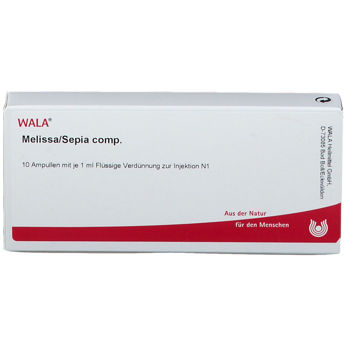 WALA® MELISSA/SEPIA Comp. Ampullen