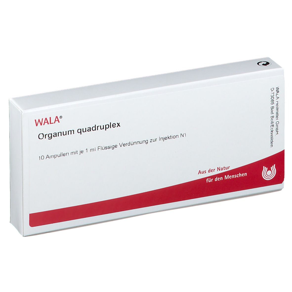 Organum quadruplex Ampullen 10x1 ml