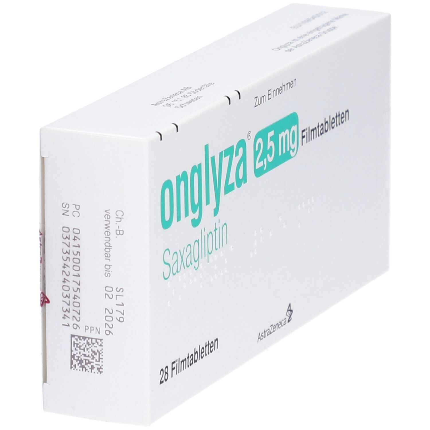 Onglyza 2,5 mg Filmtabletten 28 St