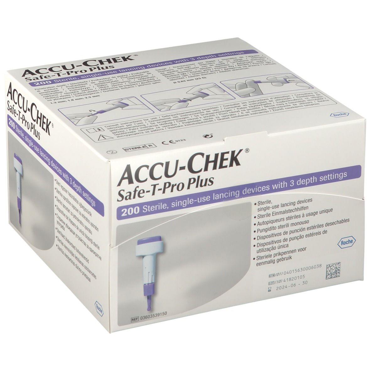 ACCU-CHEK® Safe T Pro Plus Lanzetten