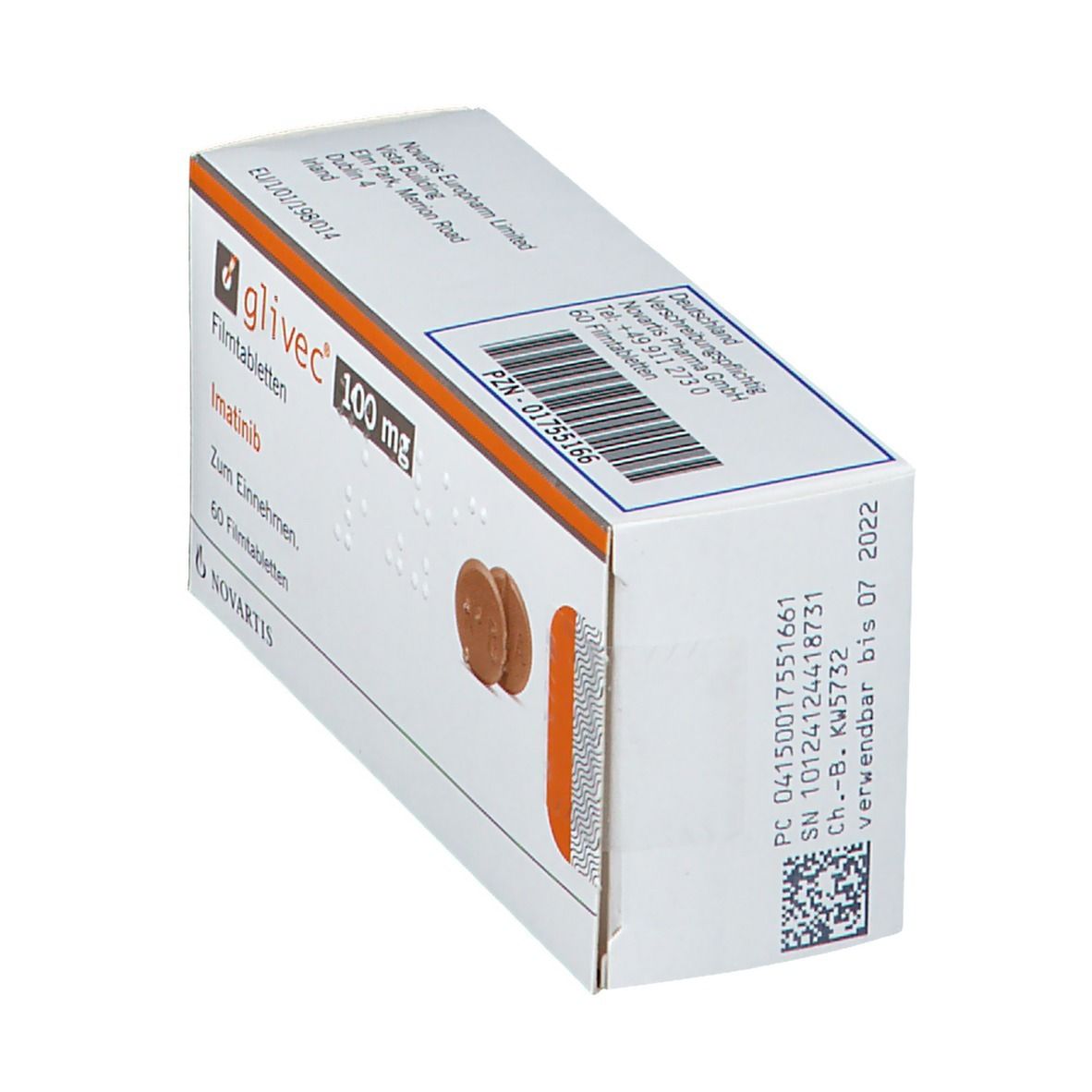 Imanivec 100 mg Filmtabletten 60 St