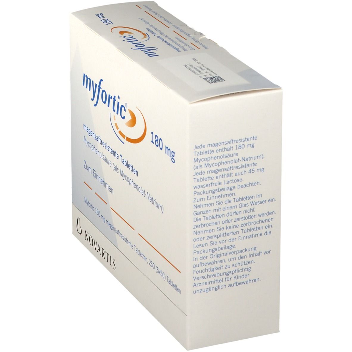 Myfortic 180 mg magensaftresistente Tabletten 5x50 St magensaftresistent