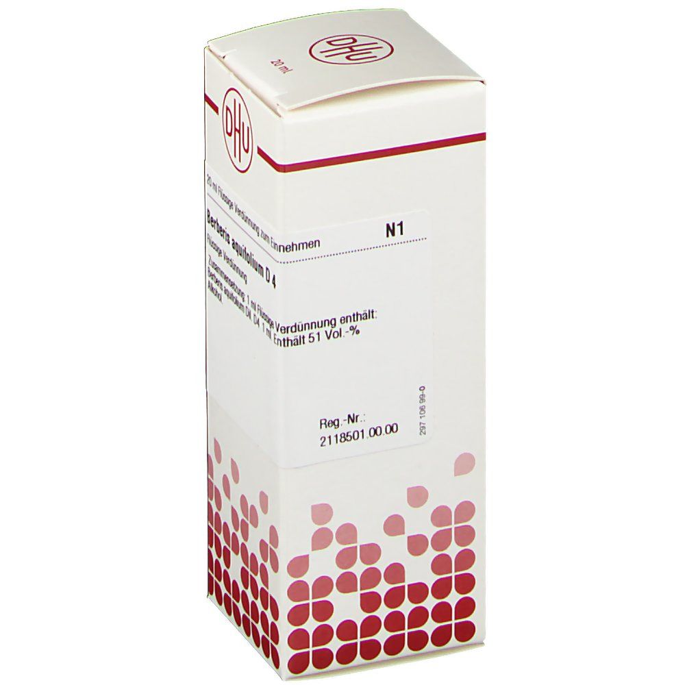 Berberis Aquifolium D 4 Dilution 20 ml