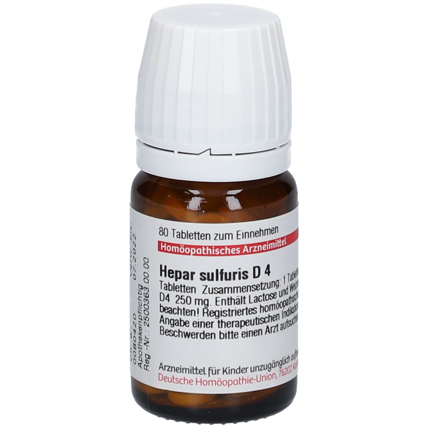 DHU Hepar sulfuris D 4 Tabletten