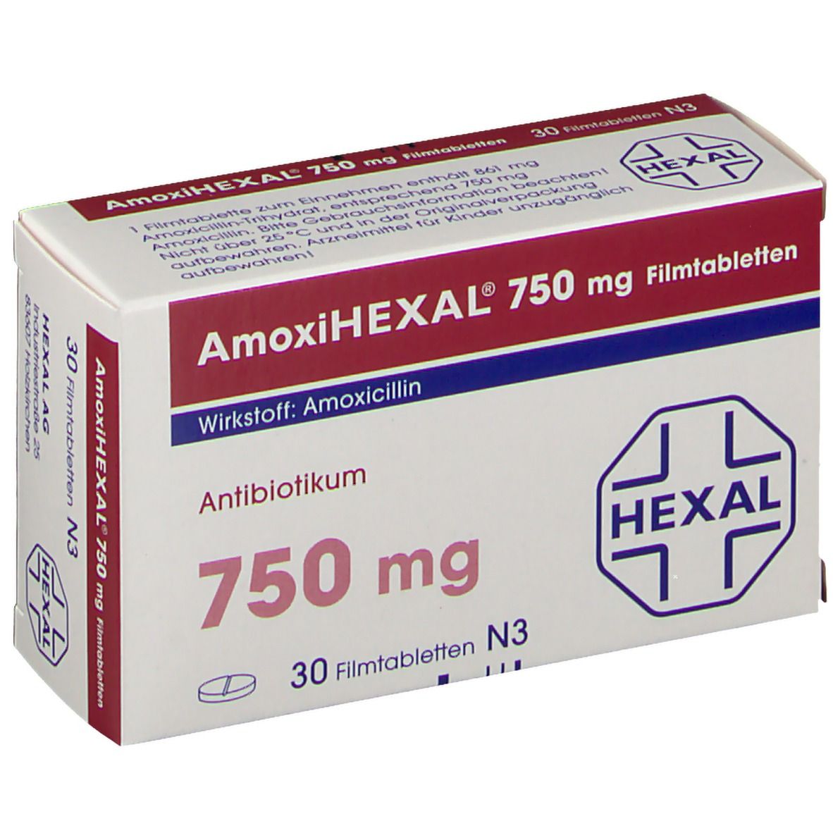 AmoxiHEXAL® 750 mg