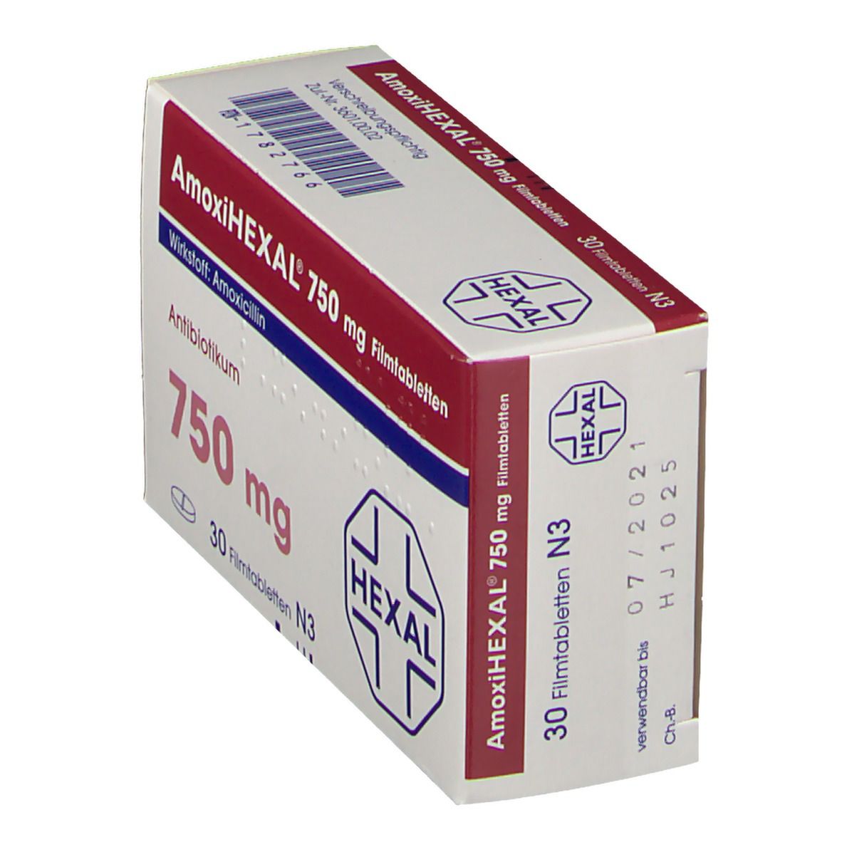 amoxicillin 750 mg 30 tabletten