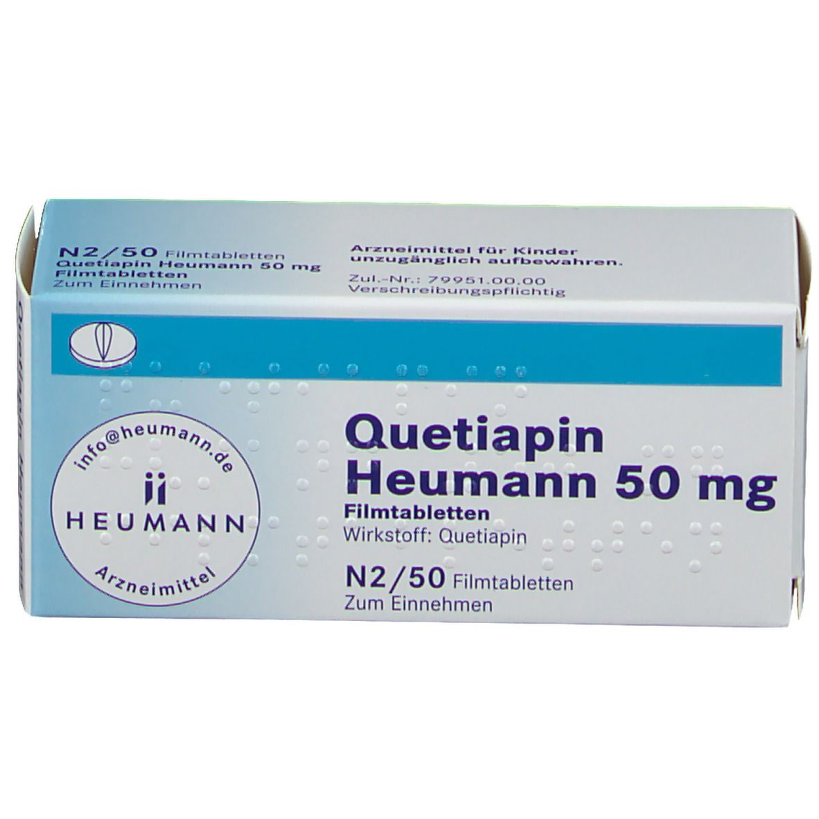 Quetiapin Heumann 50 mg