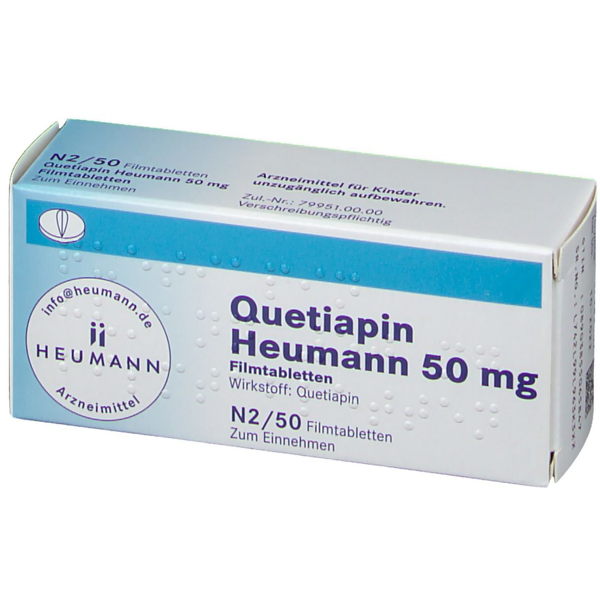 Quetiapin Heumann 50 mg