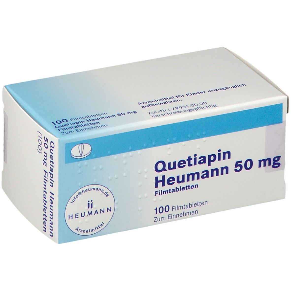 Quetiapin Heumann 50 mg