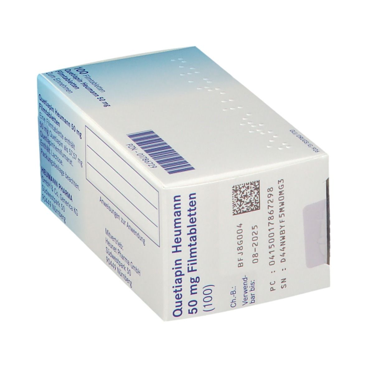 Quetiapin Heumann 50 mg