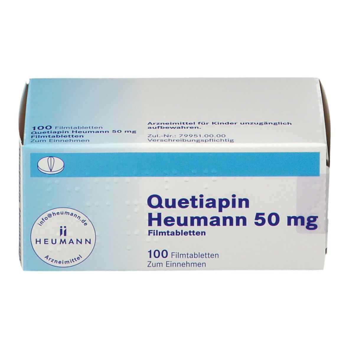 Quetiapin Heumann 50 mg