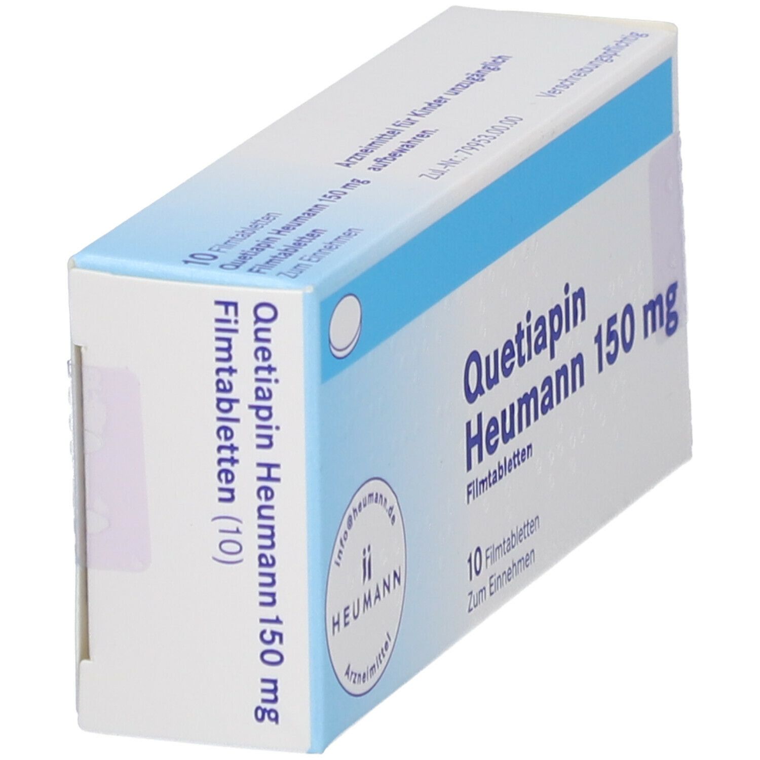 Quetiapin Heumann 150 mg Filmtabletten 10 St