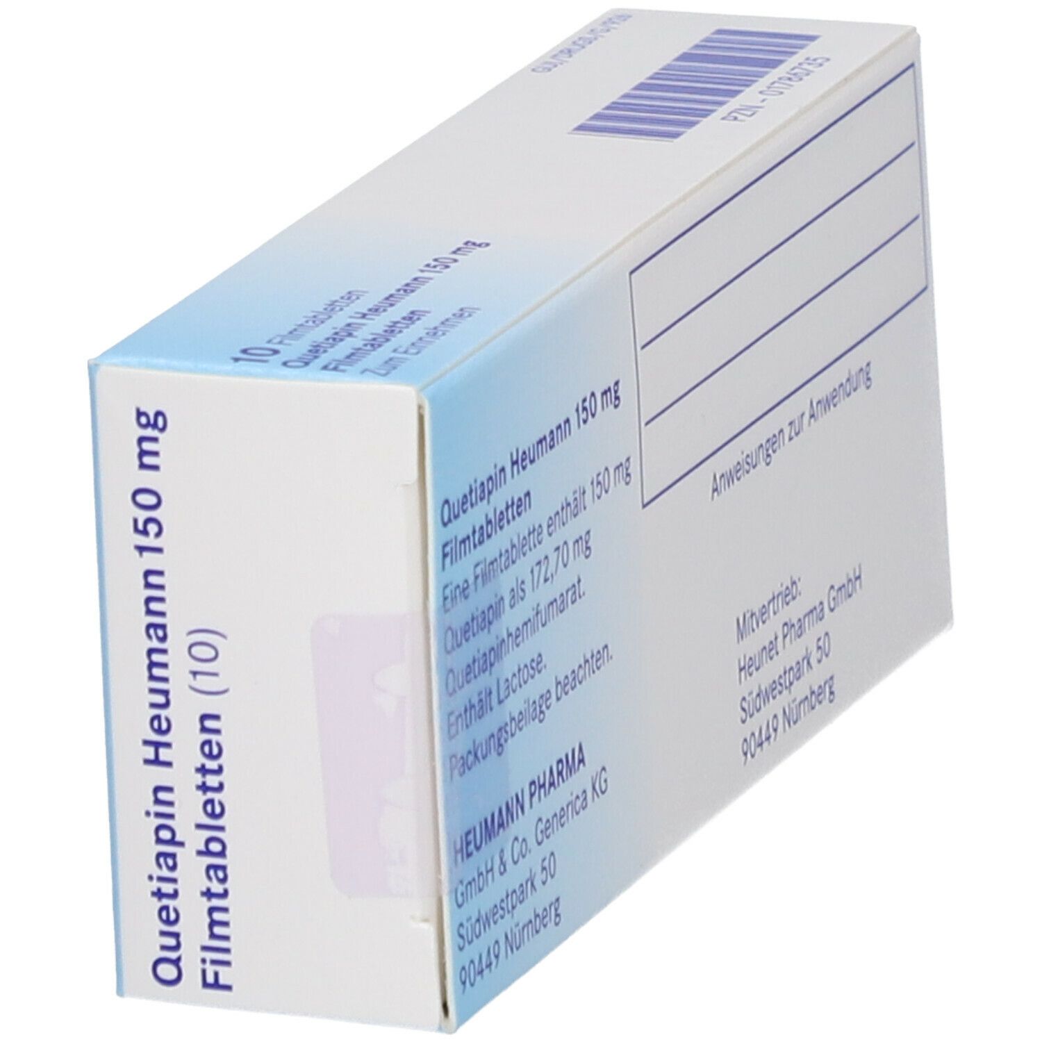 Quetiapin Heumann 150 mg