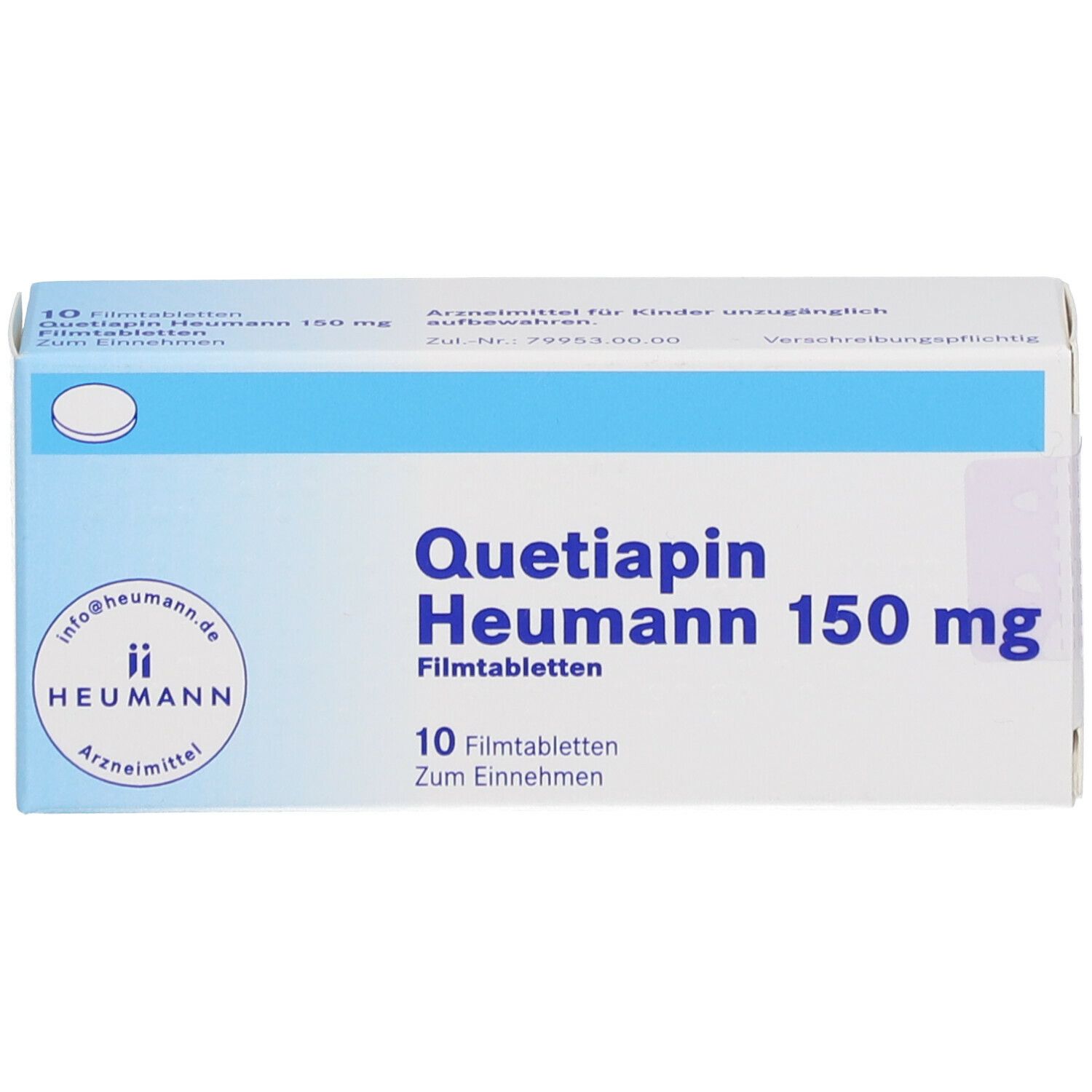 Quetiapin Heumann 150 mg