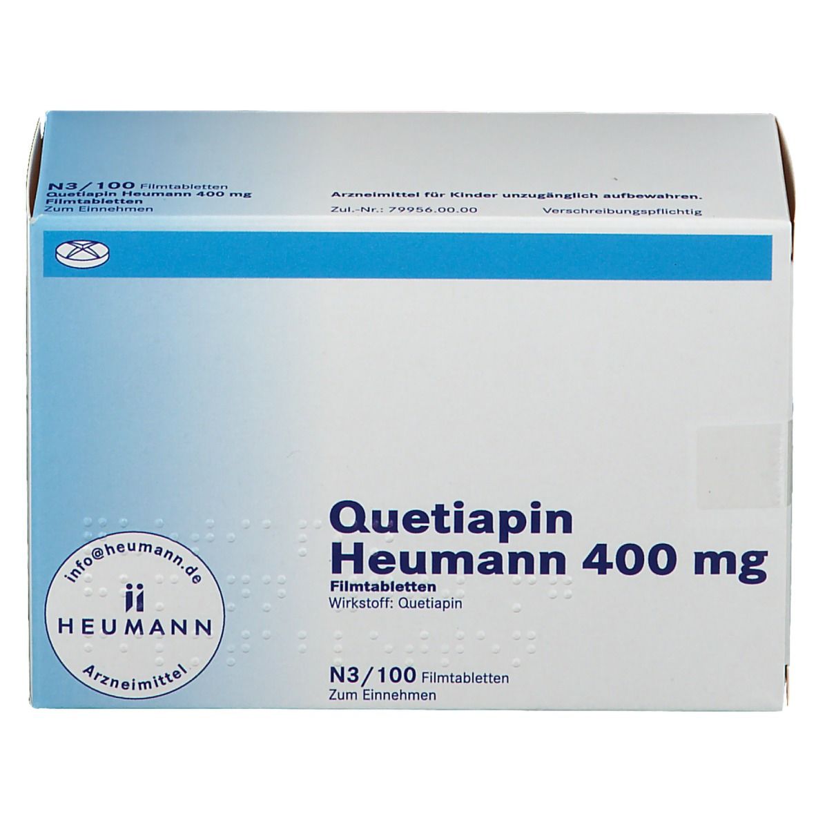 Quetiapin Heumann 400 mg