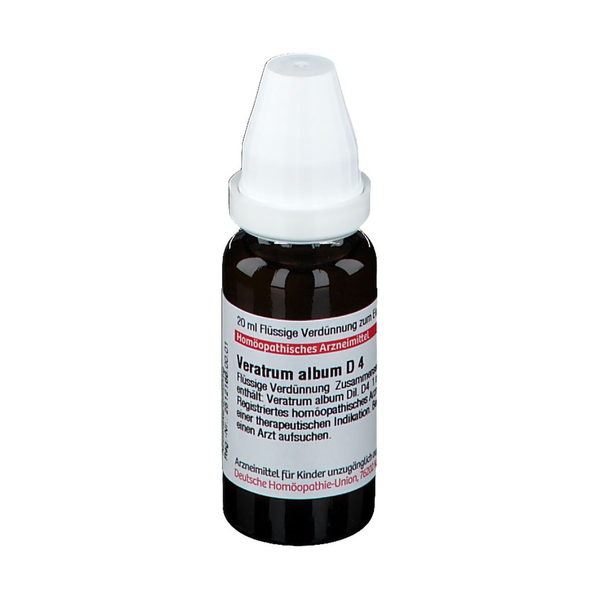 Veratrum Album D 4 Dilution 20 ml