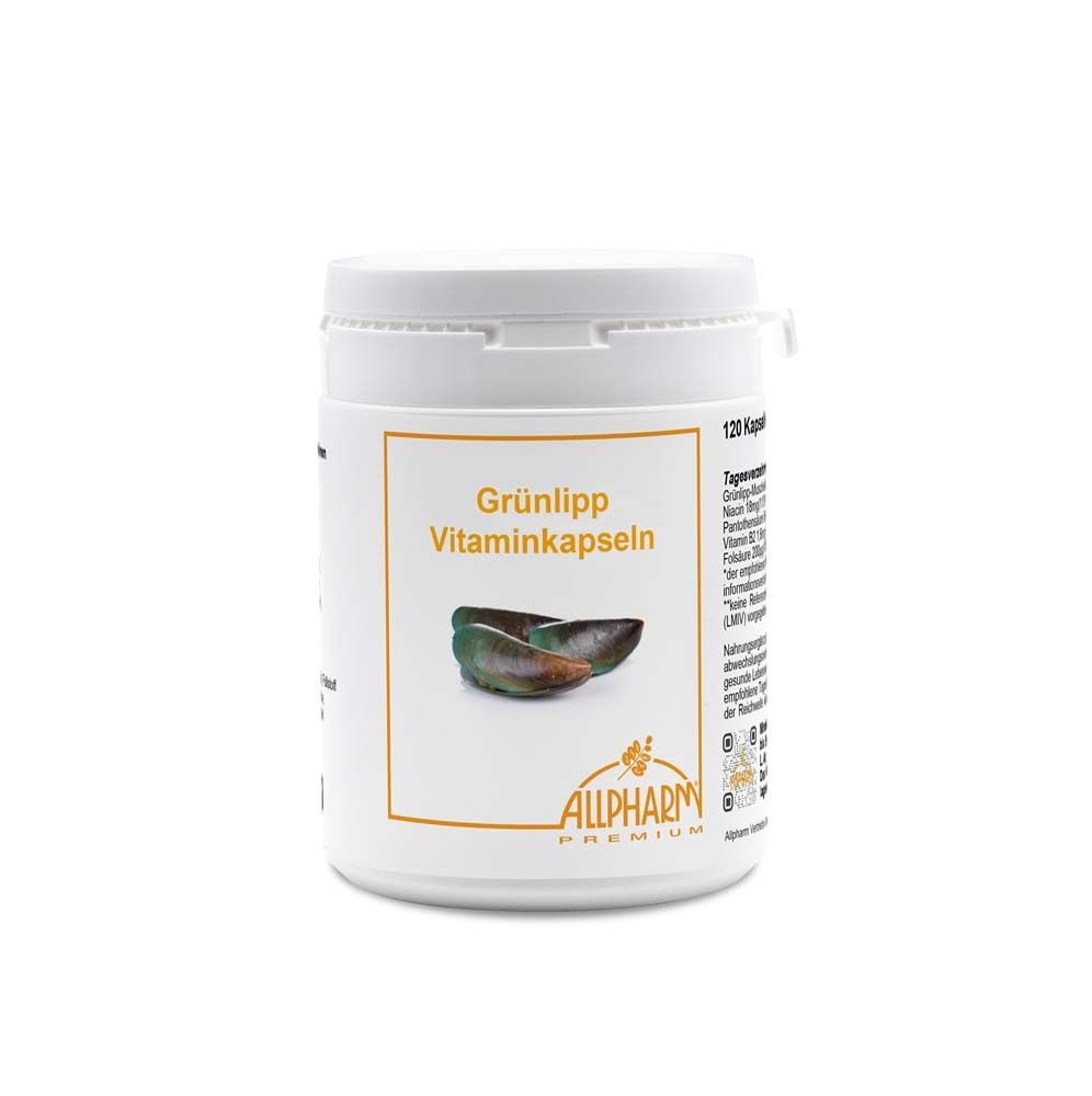 Vitaminkapseln Grünlipp