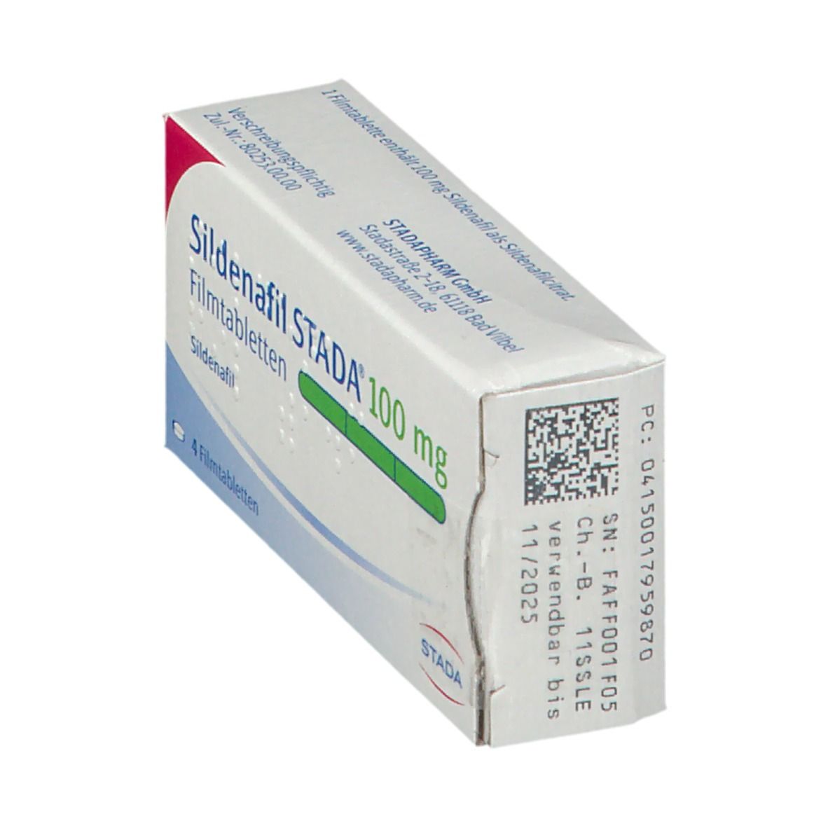 Sildenafil STADA® 100 mg