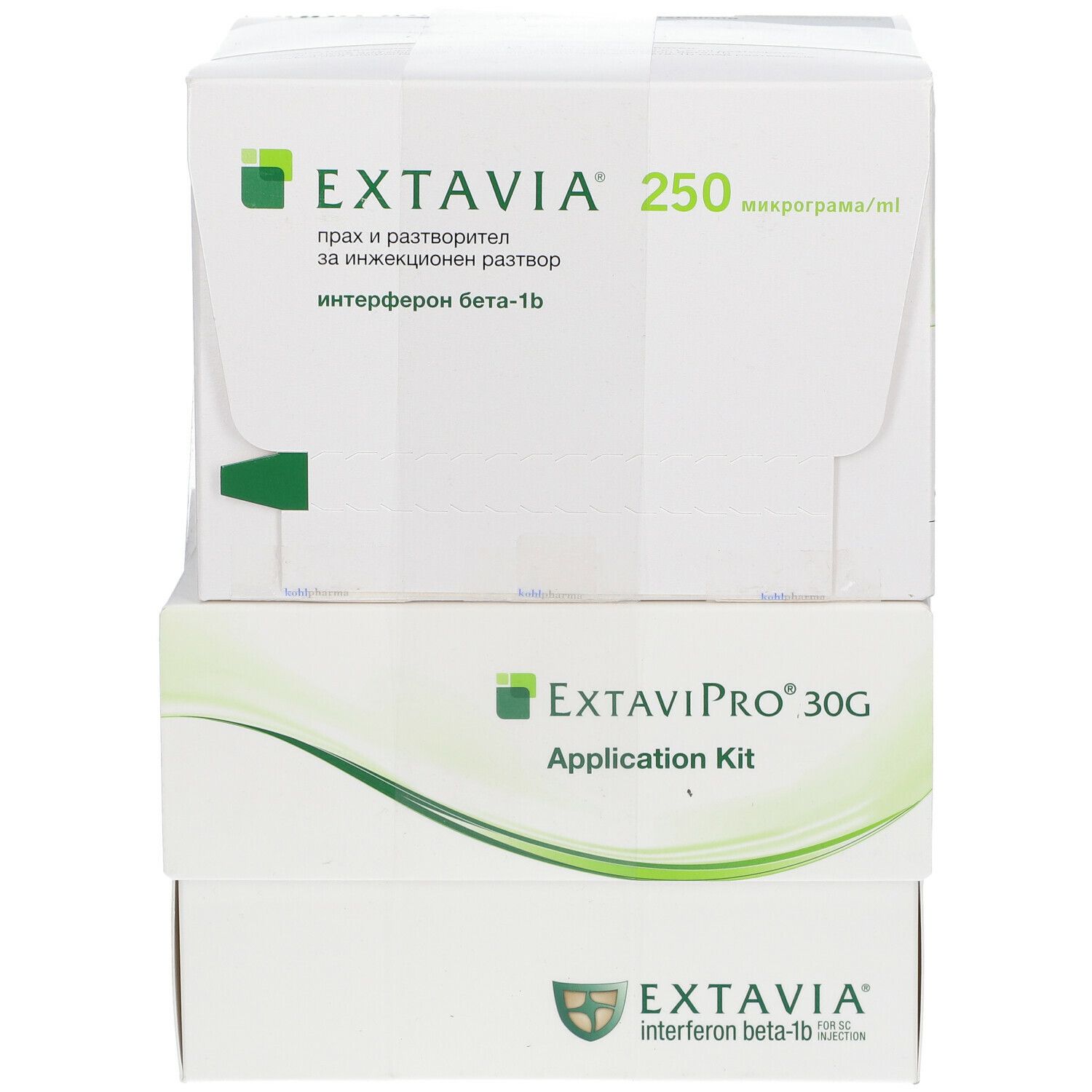 EXTAVIA 250 Mikrogramm/ml Plv.u.LM z.H.e.Inj.-L.
