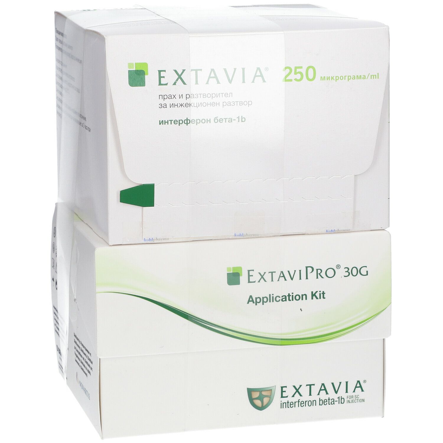 EXTAVIA 250 Mikrogramm/ml Plv.u.LM z.H.e.Inj.-L.