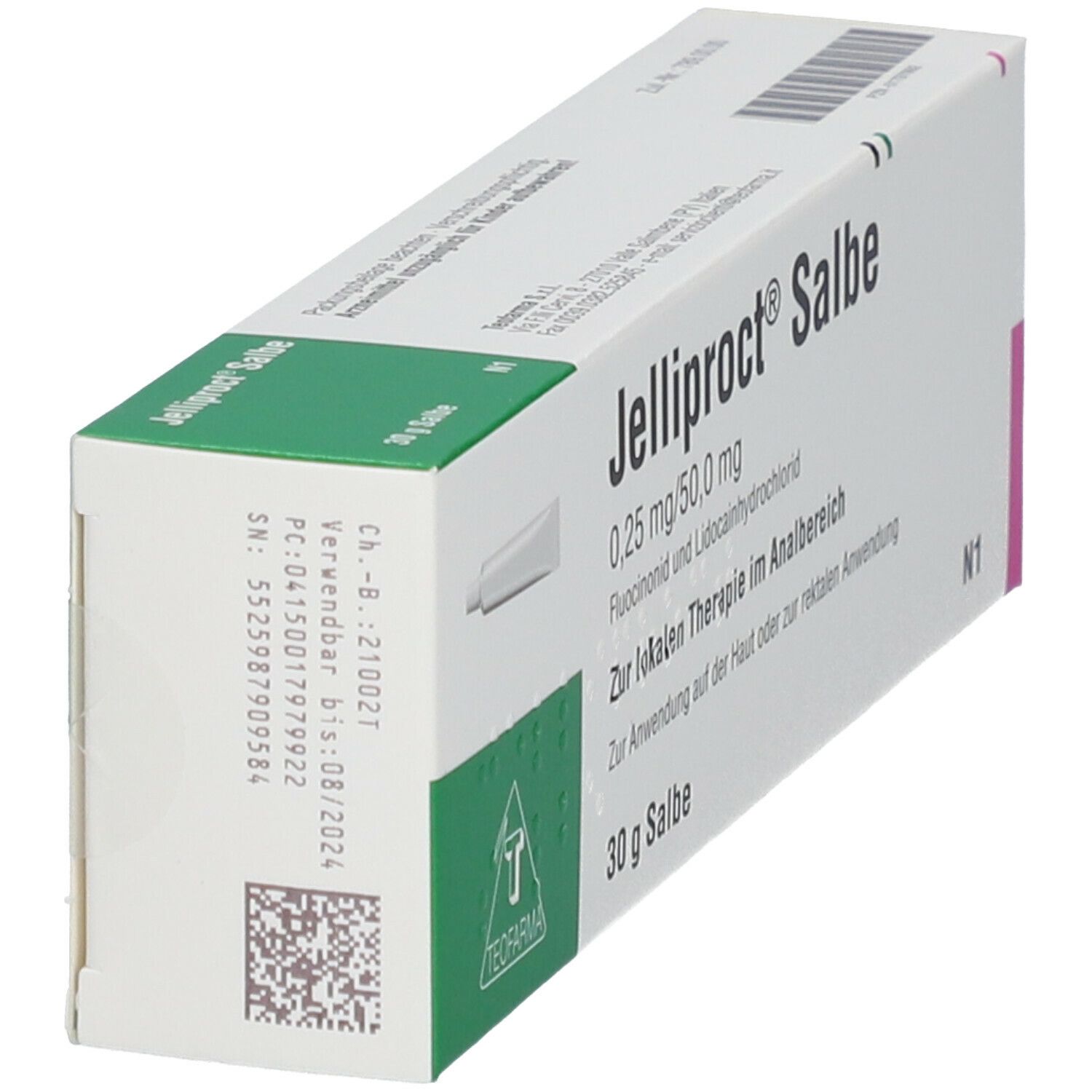 Jelliproct® Salbe 0,25 mg/50,0 mg